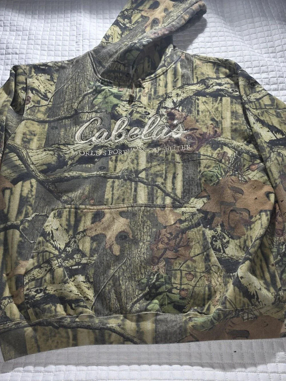 Cabela's Men's Realtree Camo Pullover Hoodie - Green/Brown